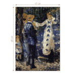 Puzzle adulti 1000 piese Pierre-Auguste Renoir - The Swing/Leaganul-34610