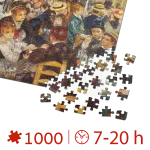 Puzzle adulti 1000 piese Pierre-Auguste Renoir - Dance at Le Moulin de la Galette-34561