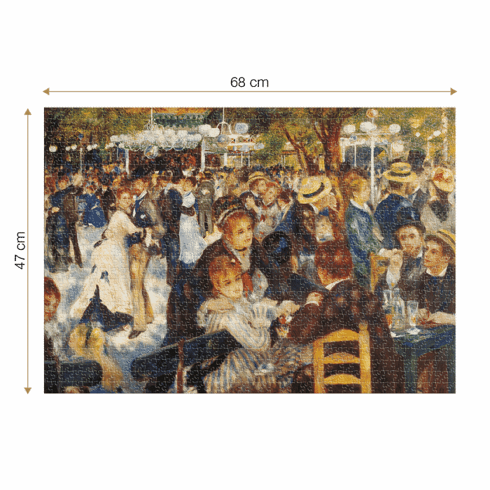 Puzzle adulti 1000 piese Pierre-Auguste Renoir - Dance at Le Moulin de la Galette-34564