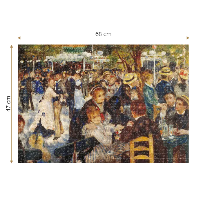 Puzzle adulti 1000 piese Pierre-Auguste Renoir - Dance at Le Moulin de la Galette-34564