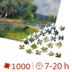 Puzzle adulti 1000 piese Pierre-Auguste Renoir - Chestnut Tree in Bloom-34567