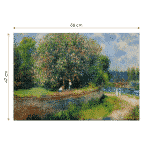 Puzzle adulti 1000 piese Pierre-Auguste Renoir - Chestnut Tree in Bloom-34570