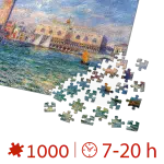 Puzzle adulti 1000 piese Pierre-Auguste Renoir - The Doge's Palace-34613