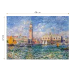 Puzzle adulti 1000 piese Pierre-Auguste Renoir - The Doge's Palace-34616