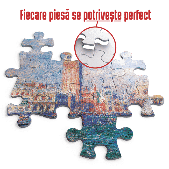 Puzzle adulti 1000 piese Pierre-Auguste Renoir - The Doge's Palace-34615