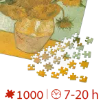 Puzzle adulți Vincent van Gogh - Sunflowers/Floarea-soarelui - 1000 Piese-34237