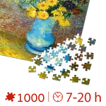 Puzzle adulți Vincent van Gogh - Flowers in a Blue Vase - 1000 Piese-34241