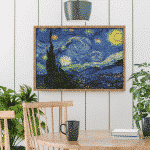Puzzle adulți Vincent van Gogh - The Starry Night/Noapte înstelată - 1000 Piese-34355