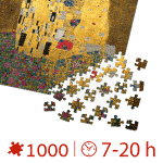 Puzzle adulti 1000 piese Gustav Klimt - The Kiss/Sarutul -34901