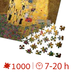 Puzzle adulti 1000 piese Gustav Klimt - The Kiss/Sarutul -34901