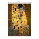 Puzzle adulti 1000 piese Gustav Klimt - The Kiss/Sarutul -34904