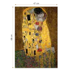 Puzzle adulti 1000 piese Gustav Klimt - The Kiss/Sarutul -34904