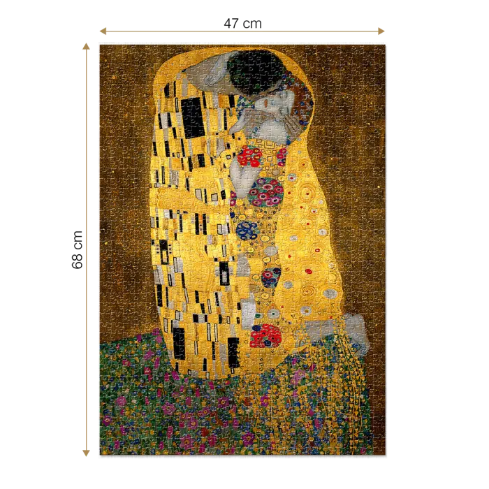 Puzzle adulti 1000 piese Gustav Klimt - The Kiss/Sarutul -34904