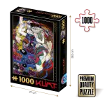 Puzzle adulti 1000 piese Gustav Klimt - The Virgin/Fecioara-0