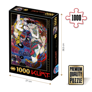 Puzzle adulti 1000 piese Gustav Klimt - The Virgin/Fecioara-0