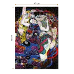 Puzzle adulti 1000 piese Gustav Klimt - The Virgin/Fecioara-34982