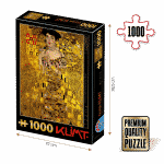 Puzzle adulti 1000 piese Gustav Klimt - Adele Bloch-Bauer I.-0