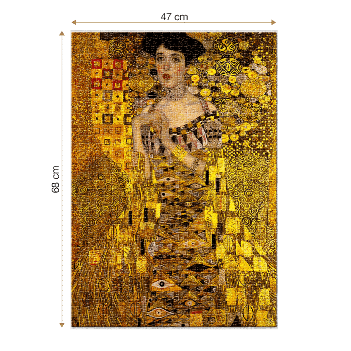 Puzzle adulti 1000 piese Gustav Klimt - Adele Bloch-Bauer I.-34970