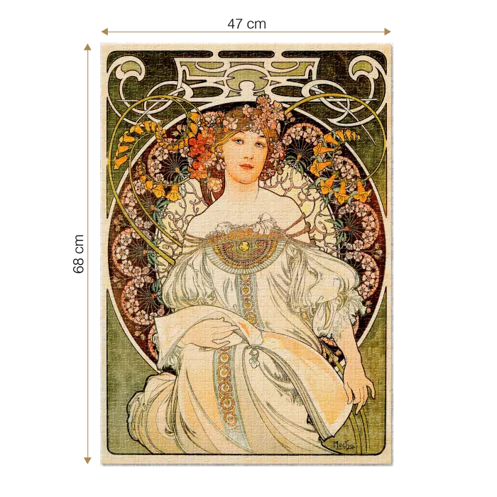 Puzzle adulți Alphonse Mucha - Reverie - 1000 Piese-34207