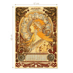 Puzzle adulți Alphonse Mucha - Zodiac - 1000 Piese-34276