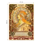 Puzzle adulți Alphonse Mucha - Zodiac - 1000 Piese-34276