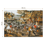 Puzzle adulți 1000 Piese Pieter Breughel cel Tânăr - Spring /Primăvara-34488