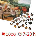 Puzzle adulți 1000 Piese Pieter Breughel cel Tânăr - Summer/Vara-34491