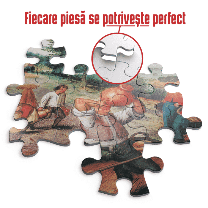 Puzzle adulți 1000 Piese Pieter Breughel cel Tânăr - Summer/Vara-34493