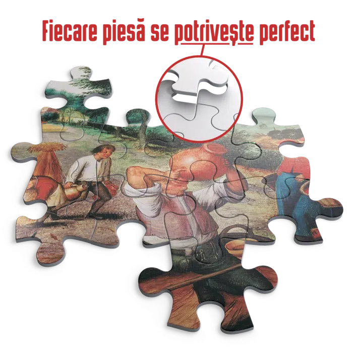 Puzzle adulți 1000 Piese Pieter Breughel cel Tânăr - Summer/Vara-34493