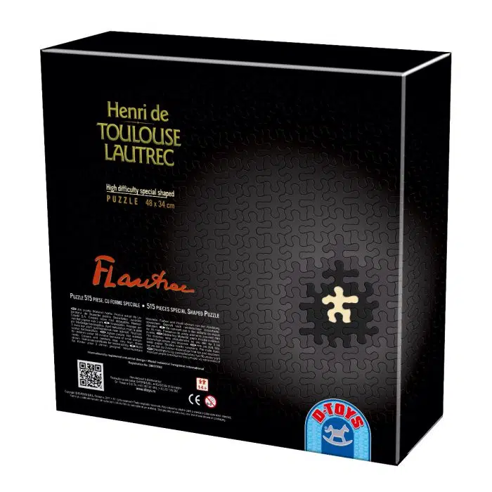 Puzzle Special - Henri de Toulouse-Lautrec - Jane Avril - 515 Piese-25357
