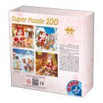 Super Puzzle - Crăciun - 100 Piese - 2-25214