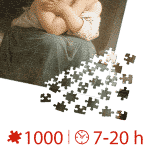 Mini puzzle 1000 piese W. A. Bouguereau - The Chilly-35585