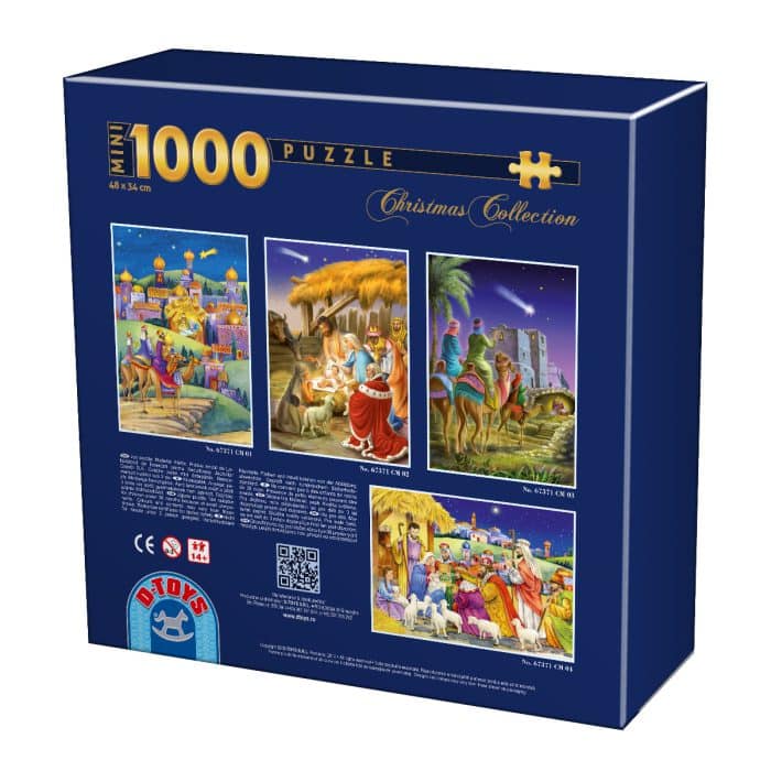 Mini Puzzle - Crăciun - 1000 Piese - 3-25892