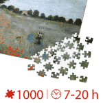 Puzzle adulti 1000 piese Claude Monet - Poppies/Maci-34601