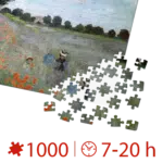 Puzzle adulti 1000 piese Claude Monet - Poppies/Maci-34601