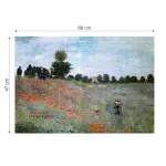 Puzzle adulti 1000 piese Claude Monet - Poppies/Maci-34604