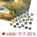 Puzzle adulti 1000 piese Claude Monet -The Lunch/Prânzul-34673