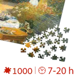 Puzzle adulti 1000 piese Claude Monet -The Lunch/Prânzul-34673