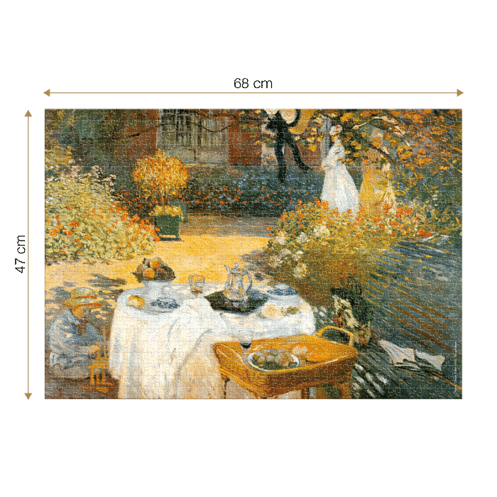 Puzzle adulti 1000 piese Claude Monet -The Lunch/Prânzul-34676