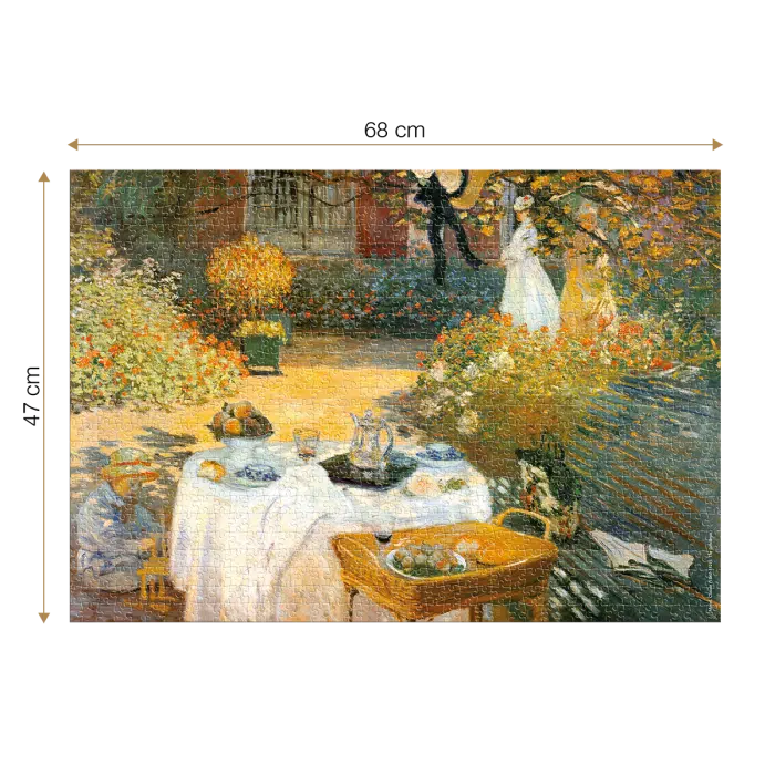 Puzzle adulti 1000 piese Claude Monet -The Lunch/Prânzul-34676