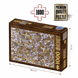 Puzzle adulți 1000 piese Vintage Posters - Coins-0