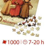 Puzzle adulți 1000 piese Vintage Posters - Chocolat Ph. Suchard-34931