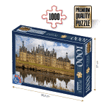 Puzzle adulți 1000 piese Castele Franceze - Castel Chambord-0