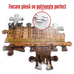 Puzzle adulți 1000 piese Castele Franceze - Castel Chambord-35304