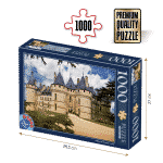 Puzzle adulți 1000 piese Castele Franceze - Castel Chaumont-0