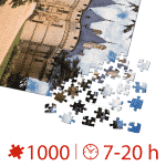 Puzzle adulți 1000 piese Castele Franceze - Castel Chaumont-35309