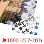 Puzzle adulți 1000 piese Castele Franceze - Castel Chaumont-35309