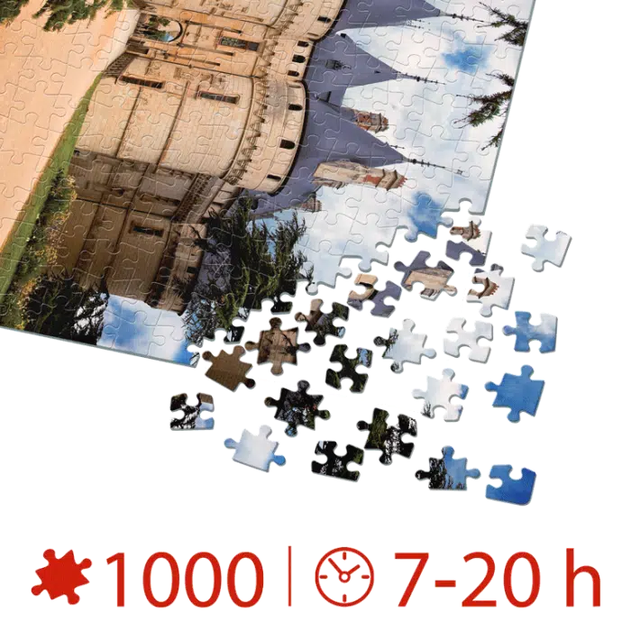 Puzzle adulți 1000 piese Castele Franceze - Castel Chaumont-35309