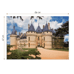 Puzzle adulți 1000 piese Castele Franceze - Castel Chaumont-35312