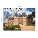 Puzzle adulți 1000 piese Castele Franceze - Castel Chaumont-35312